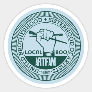 ARTFAM 2014 - Artists' Union Sticker